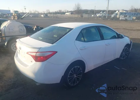 2014 Toyota Corolla S Plus from USA, damaged, VIN 2T1BURHEXEC085587